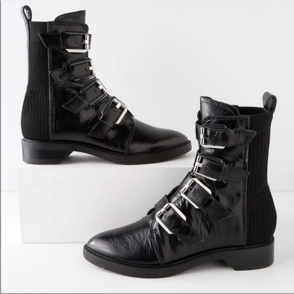 Dolce Vita Gaven Moto Leather Boots sz 7.5
